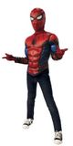 Rubie's Spiderman spier bovenlichaam kostuum met accessoires, Avengers, Marvel, superheld, eenheidsmaat (40321)