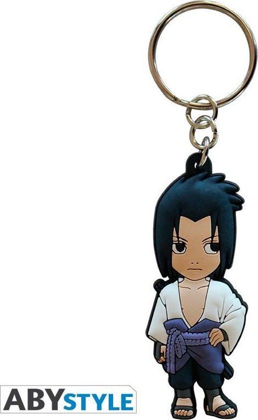 ABYSTYLE NARUTO SHIPPUDEN - Sleutelhanger PVC - Sasuke - Zwart