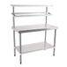 Vogue Chefs Prep Station Roestvrij staal Heavy Duty Commerciële 1500X1200X600