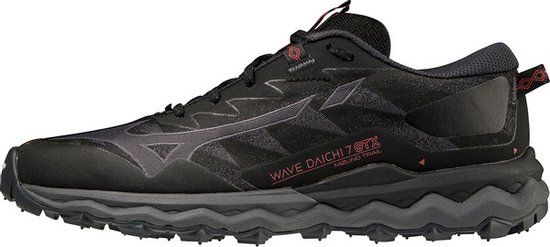 Mizuno Wave Daichi 7 GTX Dames - Trail hardloopschoenen - zwart/zwart - Maat 37