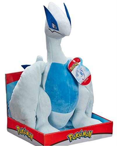 Pokemon Knuffeldier XXL Lugia 30 cm - Pluche Dier - Nieuwe 2021 - Plush - Officieel Gelicentieerd Speelgoed