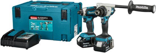 Makita DLX2545TJ Accu combiset 2-delig (DDF492 + DTD153) 18V 5.0Ah in Mbox