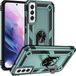 Selected by GSMpunt.nl Samsung Galaxy S22 Magnetisch Hoesje met Kickstand en Ring - Groen