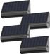 Lumisky Set van 4 wandlampen op zonne-energie TWILY