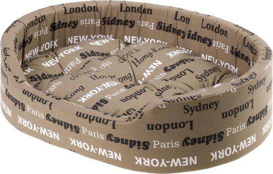 Ferplast Dandy Hondenmand - 41 x 55 cm - Katoen - Lichtbruin