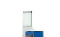Bott Verso Werktafel | Met Gatenplaat | 525x75x870mm | RAL 7035