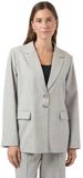 YAS Bestseller Wholesale Spain Yas Riu Blazer Light Grey Melange Dames Maat 34