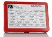 RS PRO Nitril O-ringenset, afdichtring, rubberen afdichting, 382 stuks