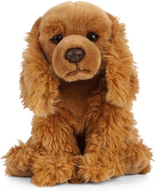 Pluche Cocker Spaniel Knuffel - Bruin - 20 cm