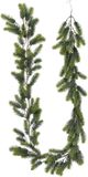 BigBuy Christmas Kerstkrans Groen PVC 180 cm