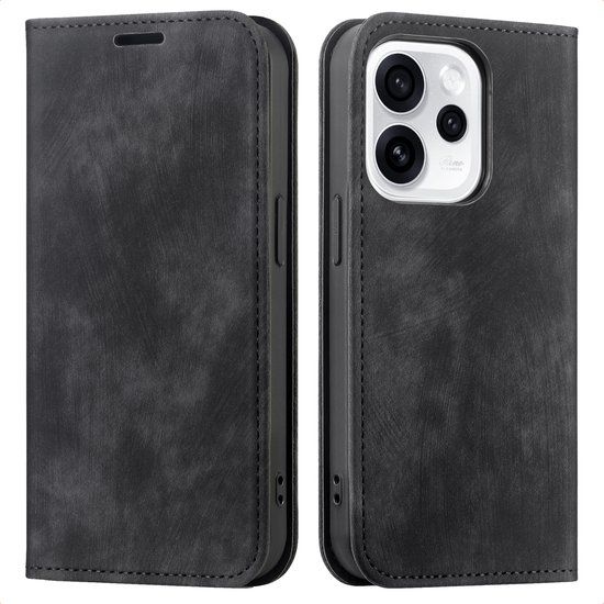 imoshion Slim Bookcase Zwart voor Oppo Reno15 F (5G)
