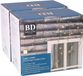 Bellatio Decorations ijspegelverlichting - 2x - 180 leds - warm wit - 6 mtr
