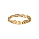 iXXXi Men-Peru-Goudkleurig Mat-Heren Armband