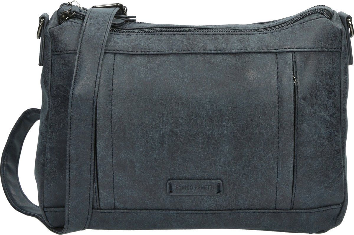 Enrico Benetti Ruby Schoudertas - Donkerblauw - 66681