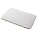 Gedy Fuzzy Badmat, 60 x 40 cm, wit