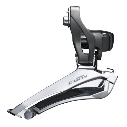 Shimano FDR2000X Fiets, uniseks, voor volwassenen, zilverkleurig, eenheidsmaat
