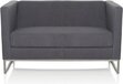 Barbados 2-Zits Lounge Sofa - Dark Grey