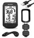 GPS fietscomputer 3 pouces - Capteur de cadence et de vitesse inclus - 40 heures