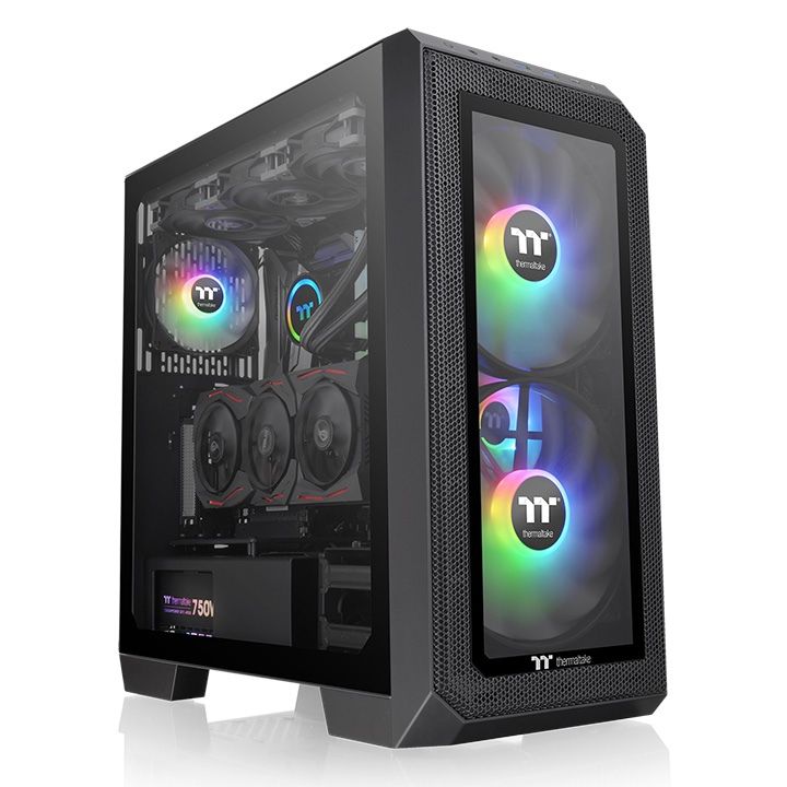 Thermaltake View 300 MX - Computerbehuizing - Zwart