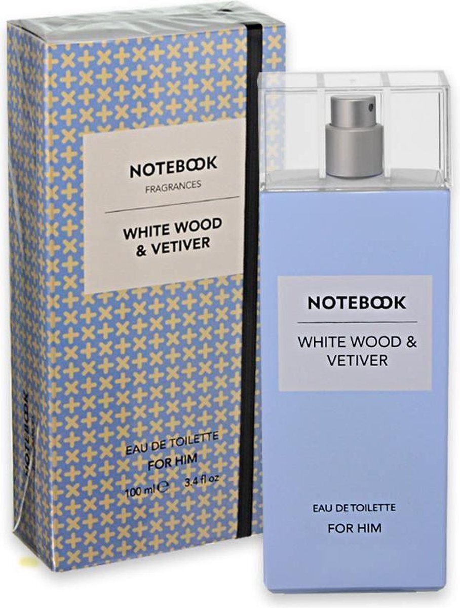 Notebook White Wood & Vetiver Eau de Toilette 100ml Spray