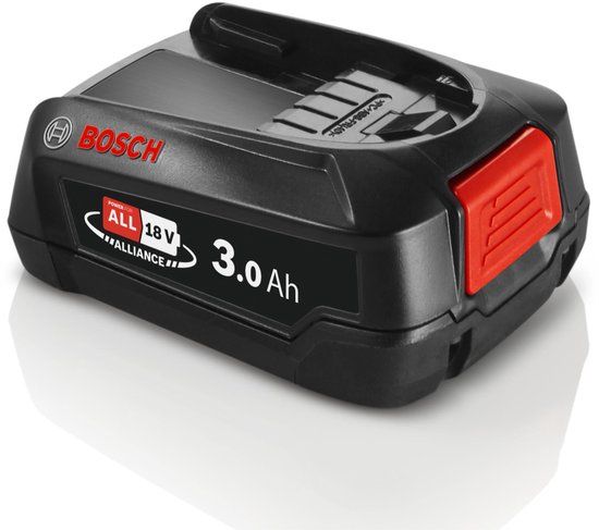 Bosch BHZUB1830 18V 3Ah Battery - Black