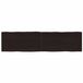 vidaXL Tafelblad natuurlijke rand 160x40x(2-4)cm eikenhout donkerbruin