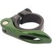 Ergotec Zadelpenklem - SCQ-0100 - ø31,8 - Aluminium - Met snelspanner - Zwart/groen