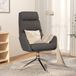 Fauteuil de relaxation Maison Exclusive, gris foncé, rembourré