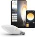 Philips Hue LED kaarslamp - E14 fitting - aanpasbaar wit licht - slimme verlichting