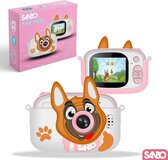 Sanbo T31 PRO Kindercamera - 20MP - Incl. 32GB SD-Kaart - Wit/Roze