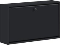vidaXL Wandgemonteerde Schoenenkast BREDA 71 x 17 x 43 cm Bewerkt hout
