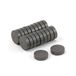 10mm Y10 Ferrietmagneten 10mm dia x 3mm dikke - 0.145kg trek (Pack van 20)