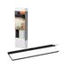 LEDVANCE onderkastpaneel, frameloos, 30x10cm, CCT dimbaar, 5 W, 220 lm, 3000/4000/6500 K, zwart