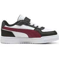 Puma CAVEN III AC+ PS Sneaker, Zwart-Team Regal ROOD Wit, 13 UK Kind