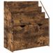 vidaXL Kinderboekenplank Rook Eiken 60 x 29,5 x 69 cm Bewerkt Hout