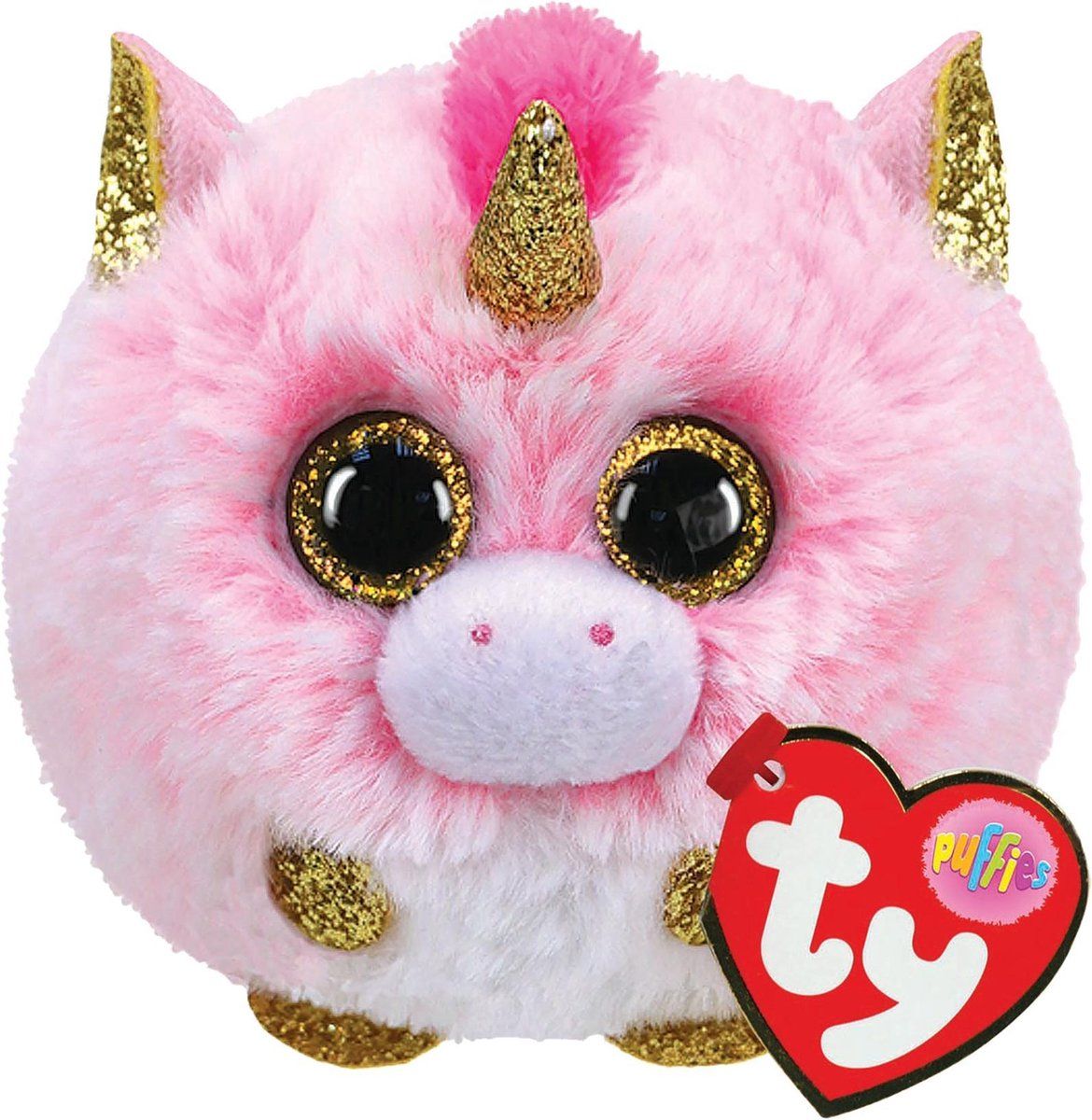 TY Teeny Puffies Fantasia Unicorn 10cm - Roze