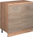 Vicco Armoire d'extension Rion, Sonoma/Chêne doré, 80 x 46 cm