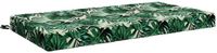vidaXL - Zitkussen - SOEST - 100% Polyester - Bladpatroon - 120 x 80 x 10 cm