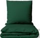 Linge de lit satin 155x220 cm - 100% Coton - Vert