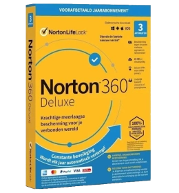 360 Deluxe - 3 Apparaten - 1 Jaar + Jottacloud Personal Unlimited - 3 Maanden - Onbeperkte cloudopslag