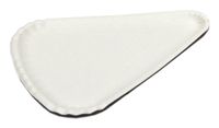 Garcia de Pou 8420499169255 Driehoekige schaal voor Pizza Slice 1/8 24X18 Cm Wit Karton - 1000 eenheden