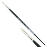 KUM - Acryl- en olieverfpenseel Black Line 'katten tong', maat 8