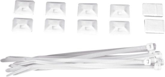EUROLITE lichtslang Tie Strap 10x - transparant