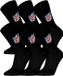 Nfl NFL SHIELD Crew Socks - 6-pack - Zwart - Maat 39/42