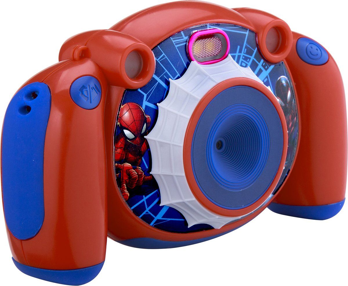 ekids Spider Man Digitale camera - Inclusief SD Kaart - SM535 - Wit/Blauw/Rood