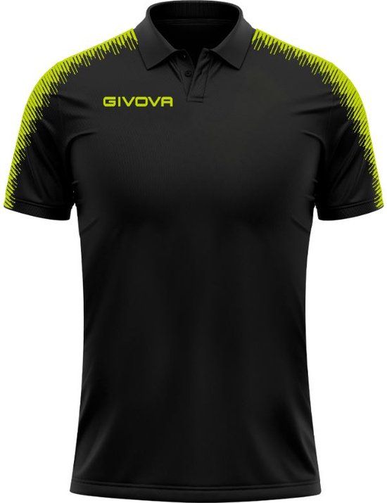 Givova Sports Polo Shirt - Black - 3XL - Unisex