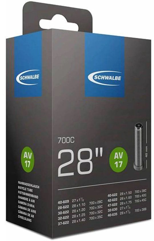 Schwalbe Binnenband AV17 28/47-622/635 - 40mm ventiel