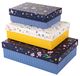 goldbuch Meadow Miracles, 85154, set van 3 kartonnen dozen met bloemenmotief