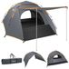 Tente de camping pop-up 3 places avec tapis de sol imperméable