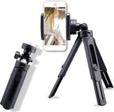 Merkloos / Sans marque GSMpunt B.V. Universele Telefoon Statief Verstelbare Tripod Stand Voor Bureau - Zwart